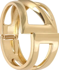 Bijou Brigitte Armbänder Gold|Armreifen>Armreif - Asymmetrical Shine gold