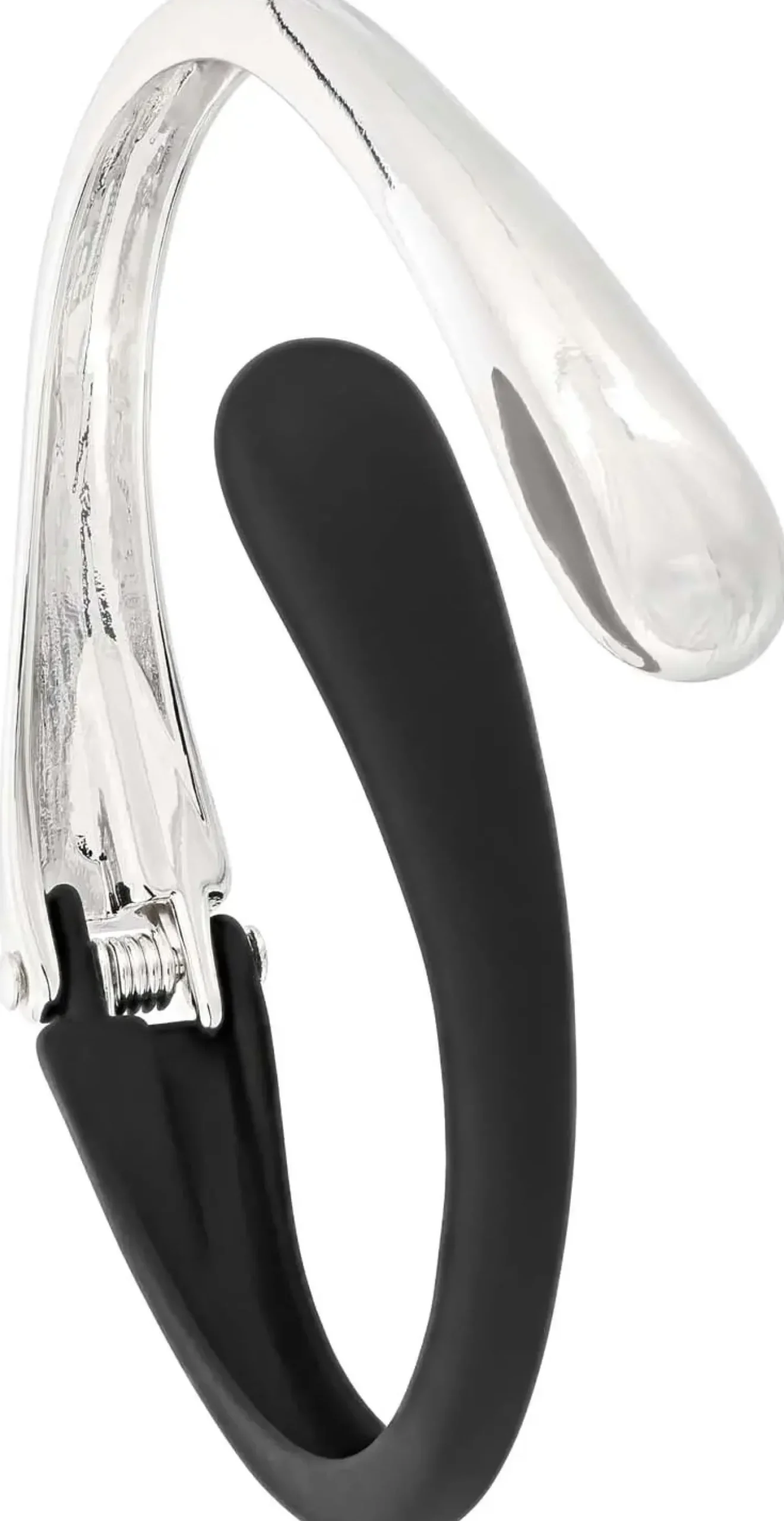 Bijou Brigitte Armreifen>Armreif - Black Hinge schwarz, silber