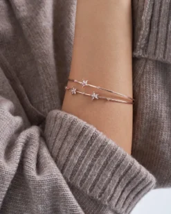 Bijou Brigitte Armreifen>Armreif - Blooming Beauty roségold