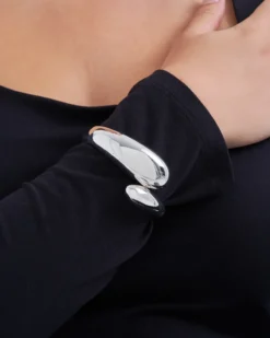 Bijou Brigitte Armreifen>Armreif - Bold Blob silber
