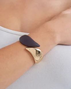 Bijou Brigitte Armbänder Gold|Armreifen>Armreif - Brown Elegance braun, gold