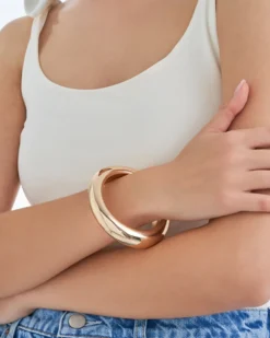 Bijou Brigitte Armbänder Gold|Armreifen>Armreif - Chunky Basic gold