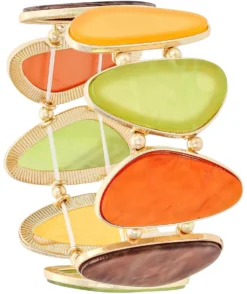 Bijou Brigitte Bunte Armbänder|Armreifen>Armreif - Colorful Nature mehrfarbig
