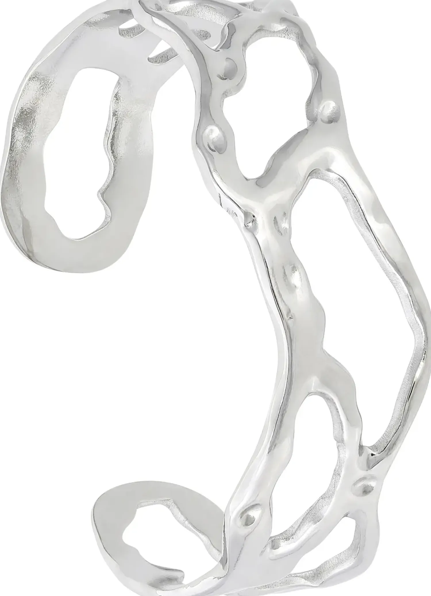 Bijou Brigitte Edelstahlarmbänder|Wasserfester Schmuck>Armreif - Craved Design silber