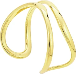 Bijou Brigitte Armbänder Gold|Basics>Armreif - Duo Row gold