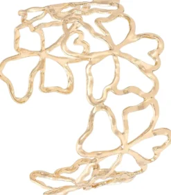 Bijou Brigitte Armbänder Gold|Blumenschmuck>Armreif - Floral Essence gold