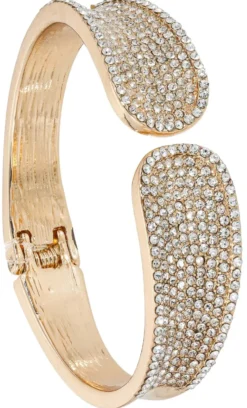 Bijou Brigitte Armbänder Gold|Armreifen>Armreif - Glamorous Shimmer gold