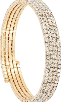 Bijou Brigitte Armbänder Gold|Armreifen>Armreif - Gleaming Night gold