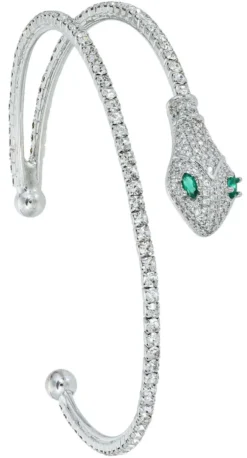 Bijou Brigitte Armreifen>Armreif - Lovely Venom silber