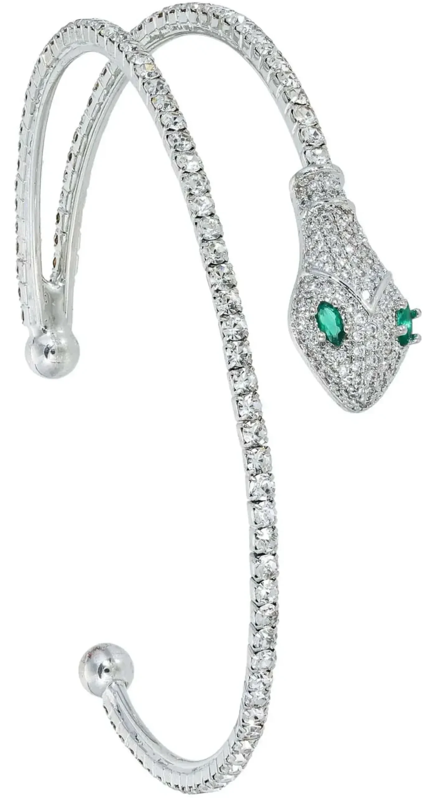 Bijou Brigitte Armreifen>Armreif - Lovely Venom silber