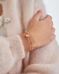 Bijou Brigitte Armbänder Gold|Armreifen>Armreif - Lucky Glow gold