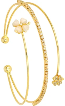 Bijou Brigitte Armbänder Gold|Armreifen>Armreif - Lucky Glow gold