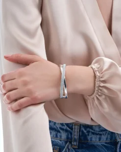 Bijou Brigitte Armreifen>Armreif - Misty Twisty silber