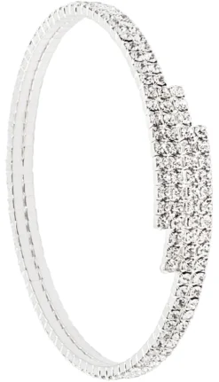 Bijou Brigitte Armreifen>Armreif - My Strass silber