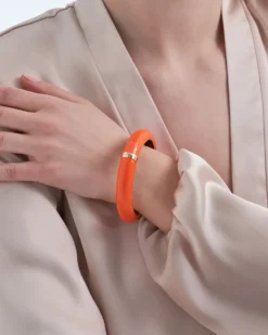 Bijou Brigitte Armreifen>Armreif - Statement orange