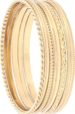 Bijou Brigitte Armbänder Gold|Boho-Schmuck>Armreif-Set - en Classic gold