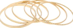 Bijou Brigitte Armbänder Gold|Boho-Schmuck>Armreif-Set - en Classic gold