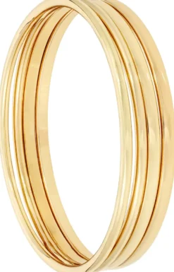 Bijou Brigitte Armbänder Gold|Basics>Armreif-Set - en Four gold