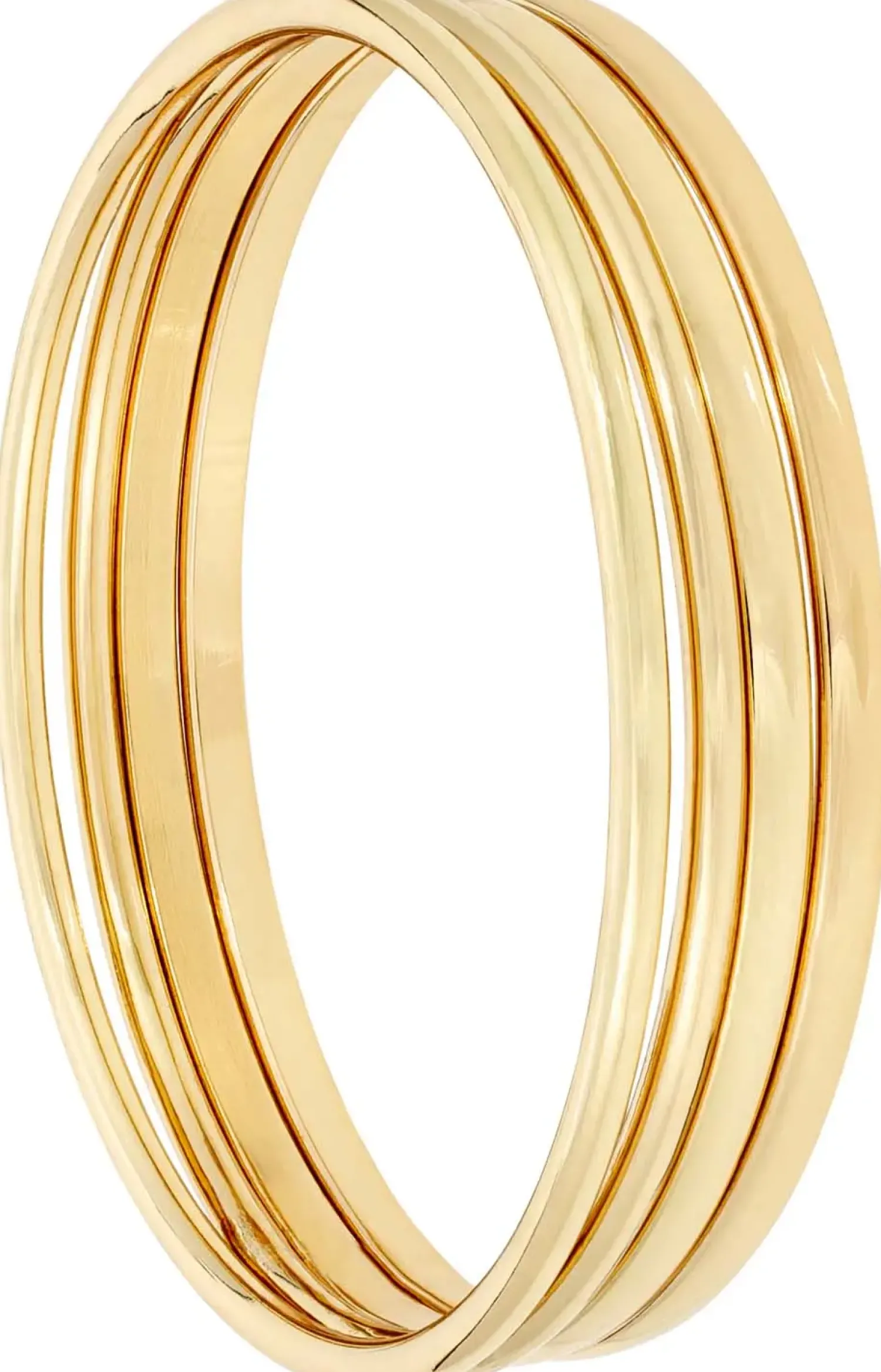 Bijou Brigitte Armbänder Gold|Basics>Armreif-Set - en Four gold