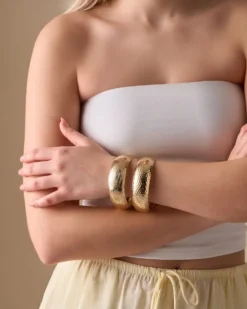 Bijou Brigitte Armbänder Gold|Armreifen>Armreif-Set - en Goddess gold