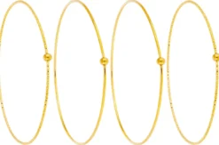 Bijou Brigitte Edelstahlschmuck In Gold|Armbänder Gold>Armreif-Set - Steel Summer gold