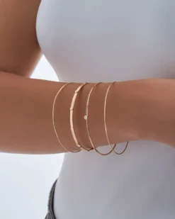 Bijou Brigitte Armbänder Gold|Armreifen>Armreif-Set - Various Vintage gold