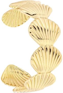 Bijou Brigitte Armbänder Gold|Maritimer Schmuck>Armreif - Shore Shell gold