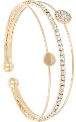 Bijou Brigitte Armbänder Gold|Armreifen>Armreif - Silent Way gold