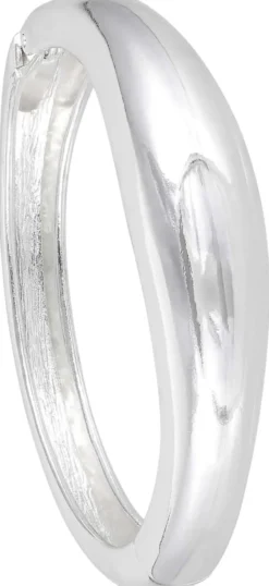 Bijou Brigitte Basics|Armreifen>Armreif - Silver Hinge silber