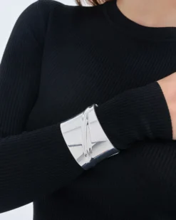 Bijou Brigitte Armreifen>Armreif - Silver Line silber