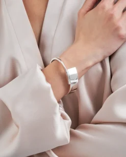 Bijou Brigitte Armreifen>Armreif - Silver Statement silber