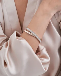 Bijou Brigitte Armbänder Gold|Armreifen>Armreif - Simple Elegance gold