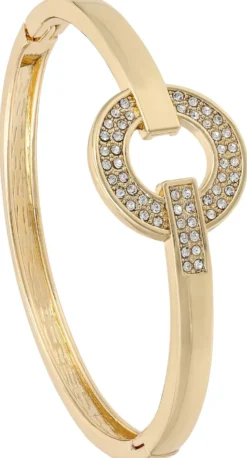 Bijou Brigitte Armbänder Gold|Armreifen>Armreif - Sparkling Circle gold