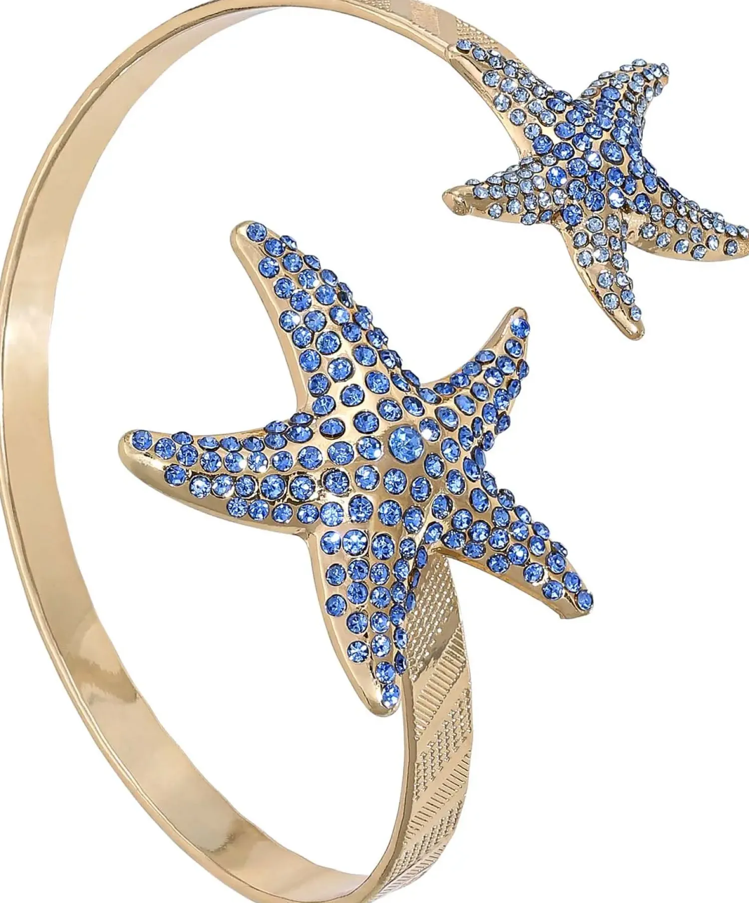 Bijou Brigitte Armbänder Gold|Maritimer Schmuck>Armreif - Sparkling Stars gold, blau
