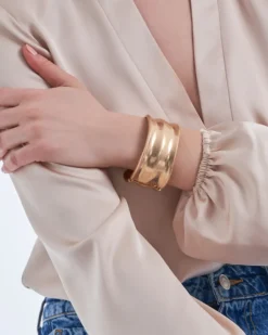 Bijou Brigitte Armbänder Gold|Boho-Schmuck>Armreif - Vanished gold