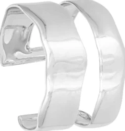 Bijou Brigitte Boho-Schmuck|Armreifen>Armreif - Waved Elegance silber
