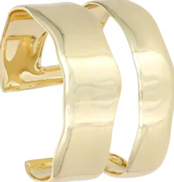 Bijou Brigitte Armbänder Gold|Boho-Schmuck>Armreif - Wavy Elegance gold