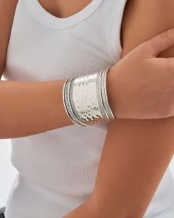 Bijou Brigitte Boho-Schmuck|Armreifen>Armreif - Wonderful Shine silber