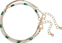 Bijou Brigitte Armbänder Gold>Arm-Set - Shiny Duo gold