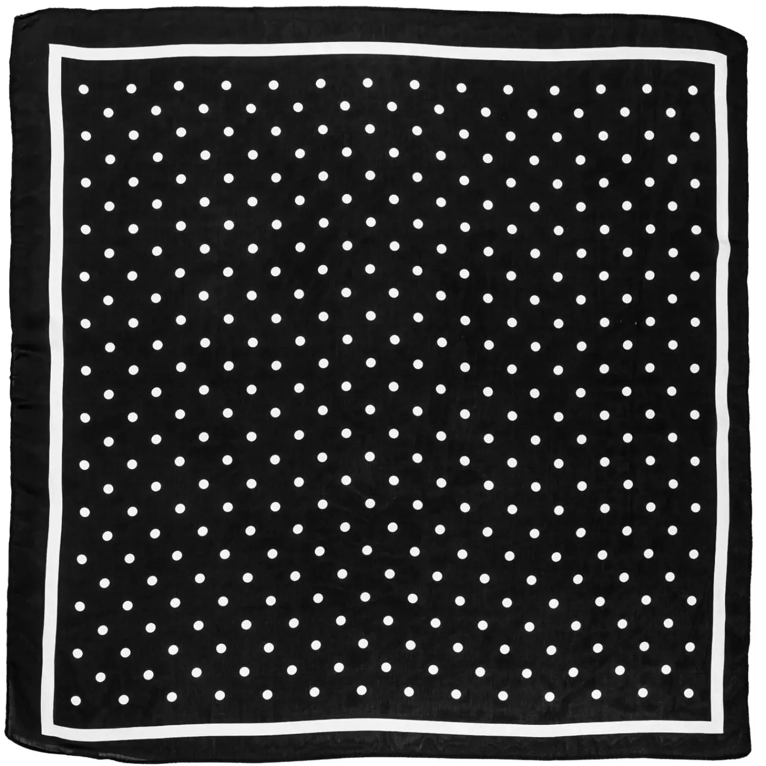 Bijou Brigitte Bandanas|Halstücher>Bandana - Elegant Dots schwarz, weiß
