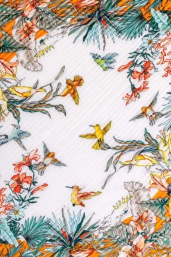 Bijou Brigitte Bandanas|Halstücher>Bandana - Floral Breeze mehrfarbig, orange