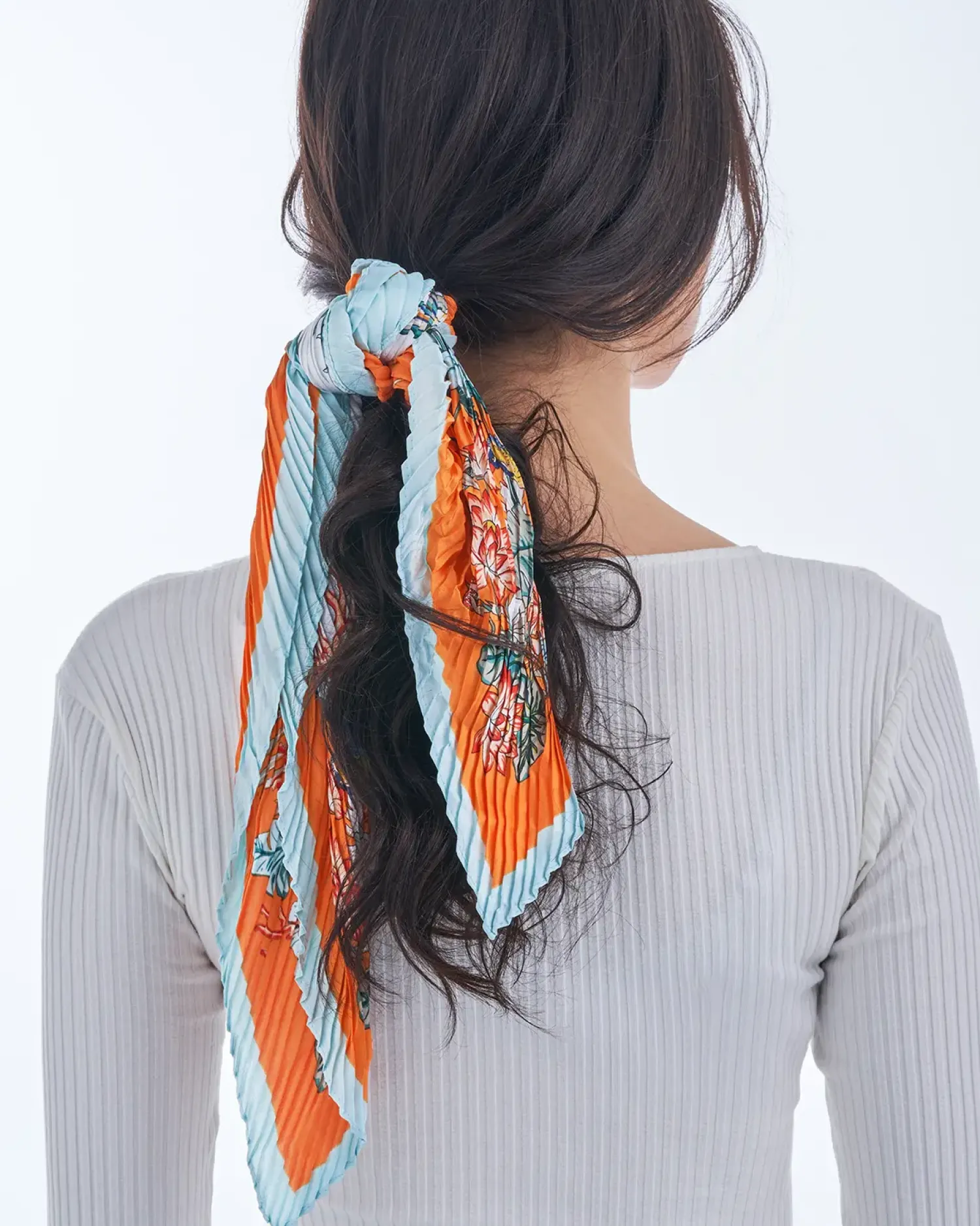 Bijou Brigitte Bandanas|Halstücher>Bandana - Floral Breeze mehrfarbig, orange
