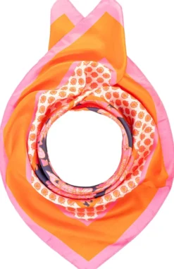 Bijou Brigitte Bandanas>Bandana - Soft Blossom orange, pink