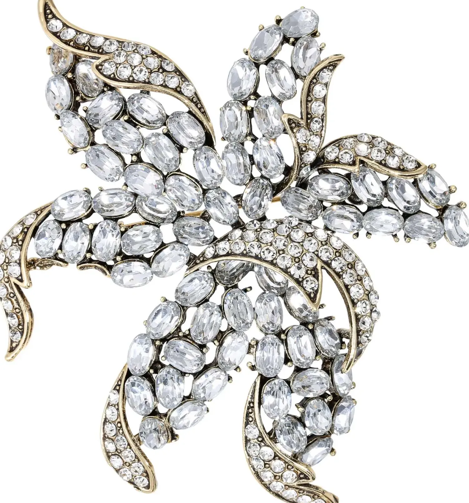 Bijou Brigitte Broschen>Brosche - Antique Flower gold