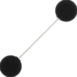 Bijou Brigitte Broschen>Brosche - Black Ball schwarz