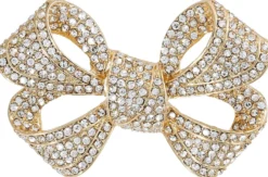 Bijou Brigitte Broschen>Brosche - Bold Bow gold