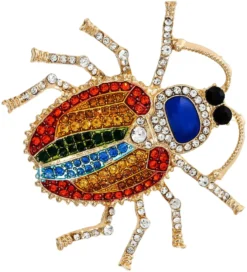 Bijou Brigitte Broschen>Brosche - Colorful Garden gold
