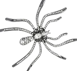 Bijou Brigitte Broschen>Brosche - Creepy Crawly grau, silber