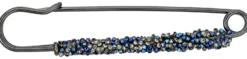 Bijou Brigitte Broschen>Brosche - Crystal Pin grau, blau