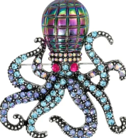Bijou Brigitte Broschen>Brosche - Deep Sea mehrfarbig